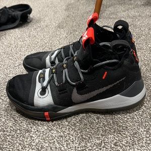 nike kobi AD black multi color basketball shoes